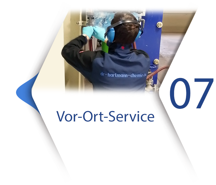 Projektablauf Dr. Hartmann Chemietechnik - 07 Wartung | Service | Analytik